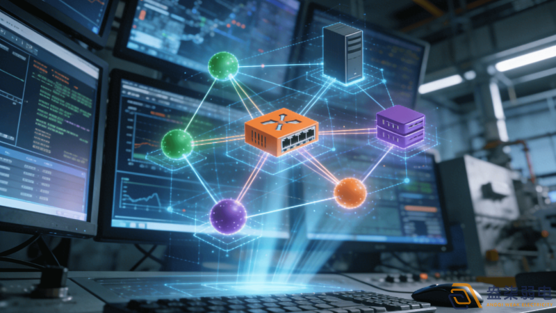 工廠200-500個(gè)網(wǎng)絡(luò)點(diǎn)位組網(wǎng)建議