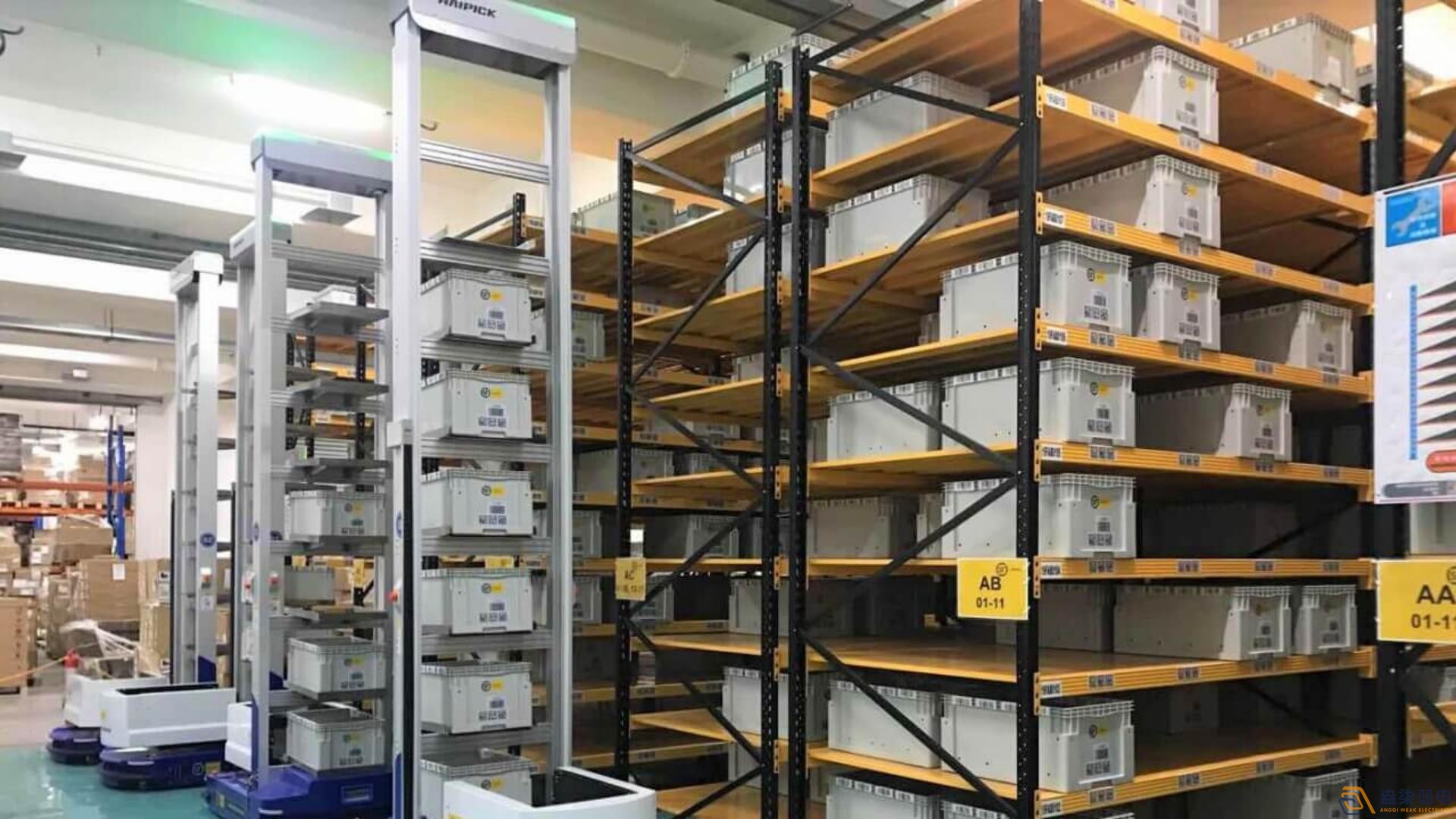 倉庫STU料箱機(jī)器人解決方案